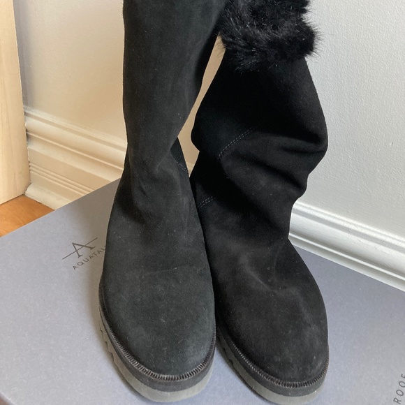 Aquatalia suede winter boots, size 8.5 - Picture 8 of 11